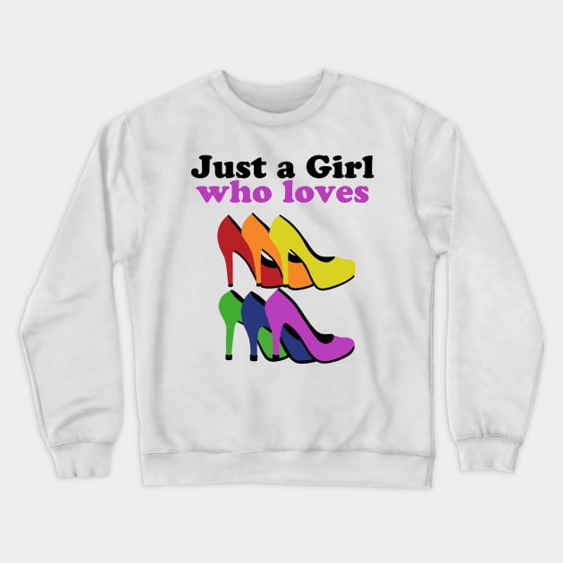 Colorful High Heels Crewneck Sweatshirt by CBV